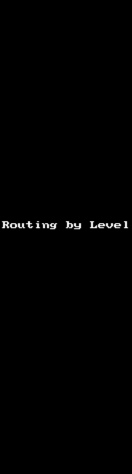 Level-based routing