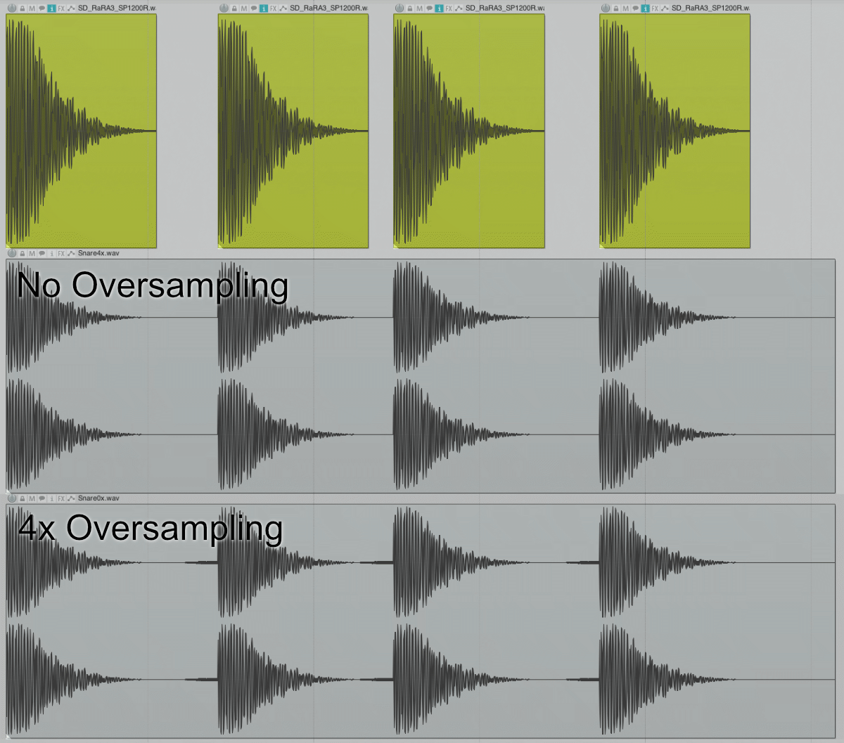 Snare Oversampled