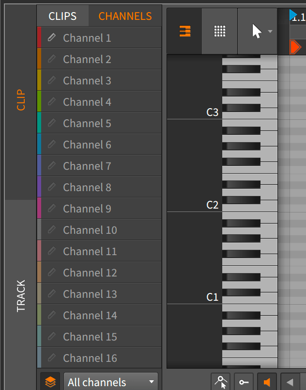 MIDI Channel Support