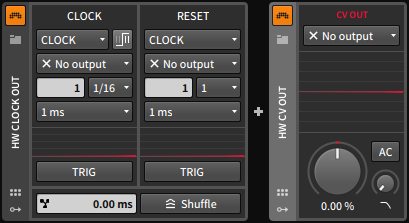 HW Clock/CV out