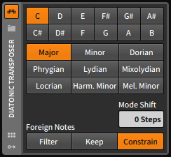 Diatonic Transposer