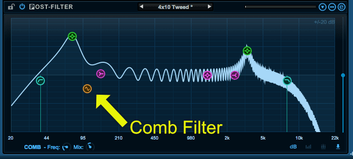 Comb filtering