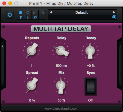 Multi Tap Delay