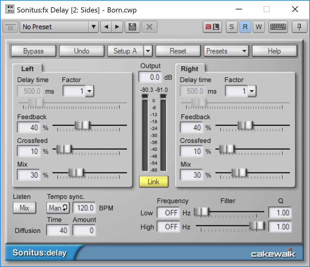 Sonitus Delay