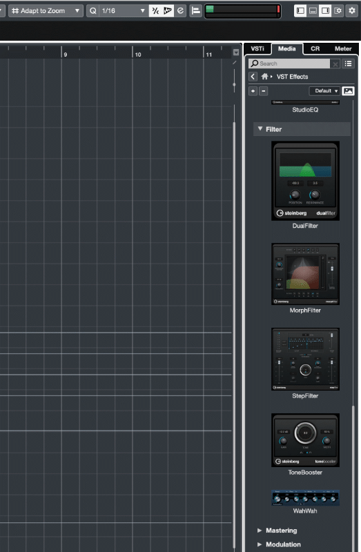 FX/Instrument Tiles