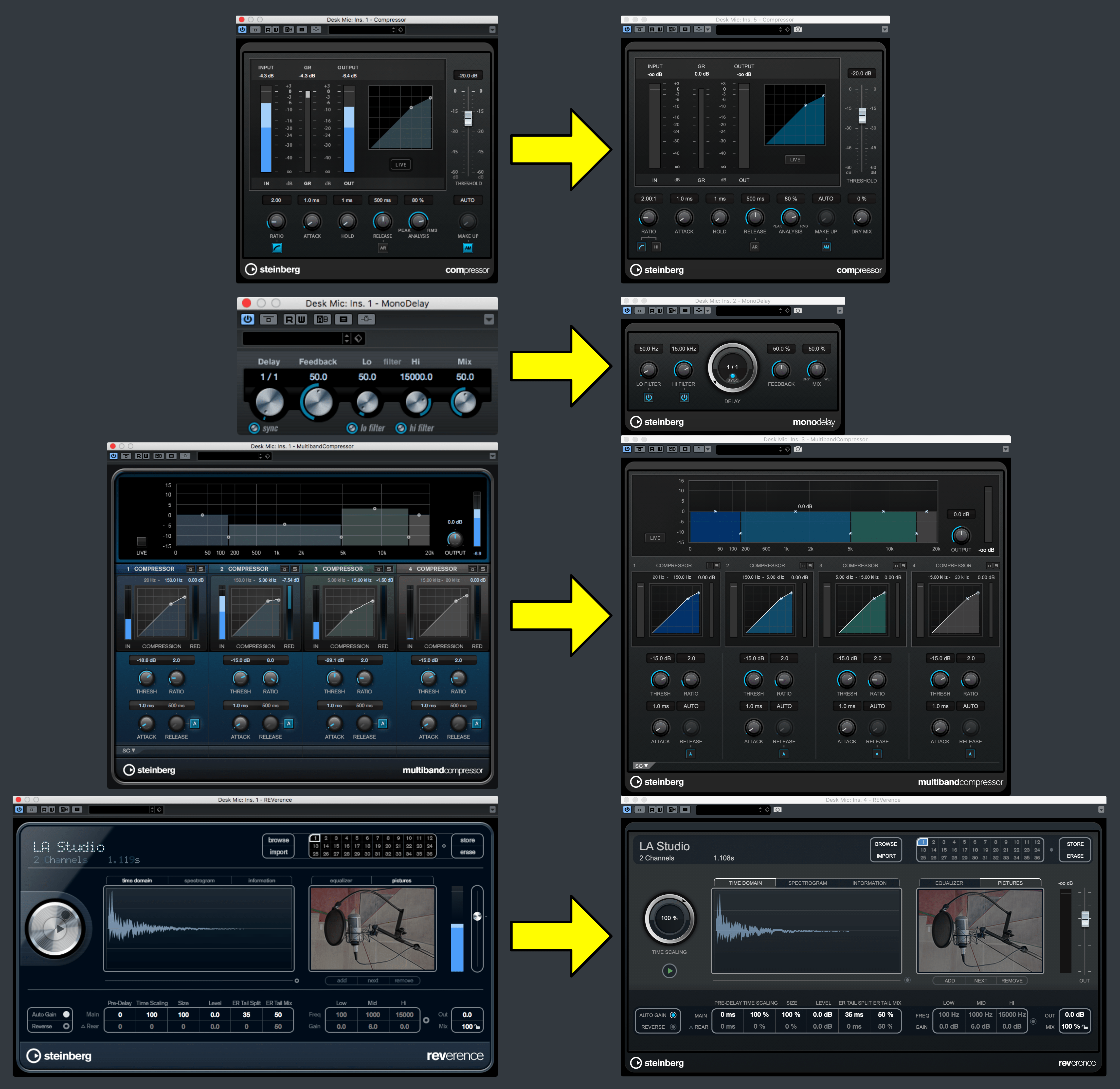 New plugin GUIs (HiDPI/Retina)