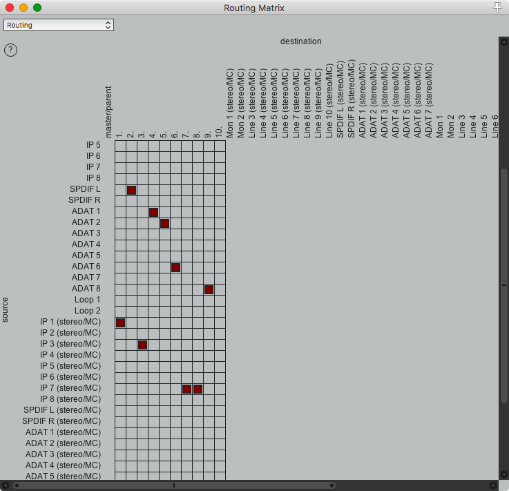 Reaper's Routing Matrix