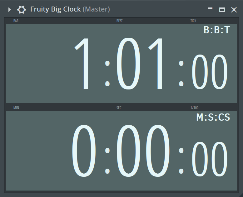 Fruity Big Clock