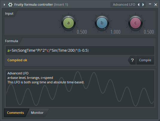 Formula Controller