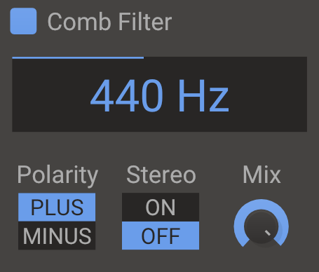Comb Filter
