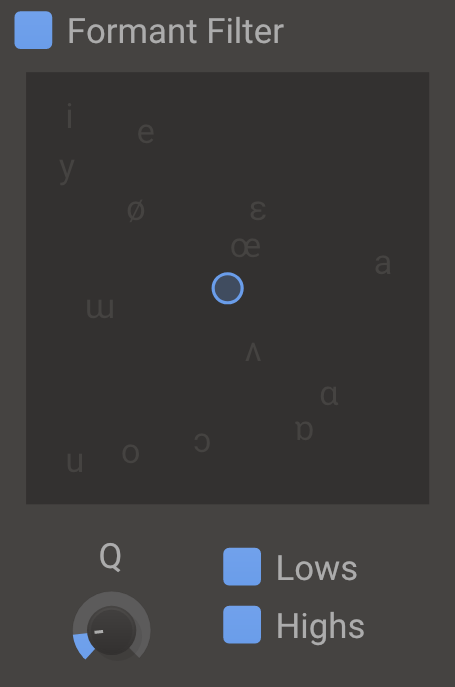 Formant Filter