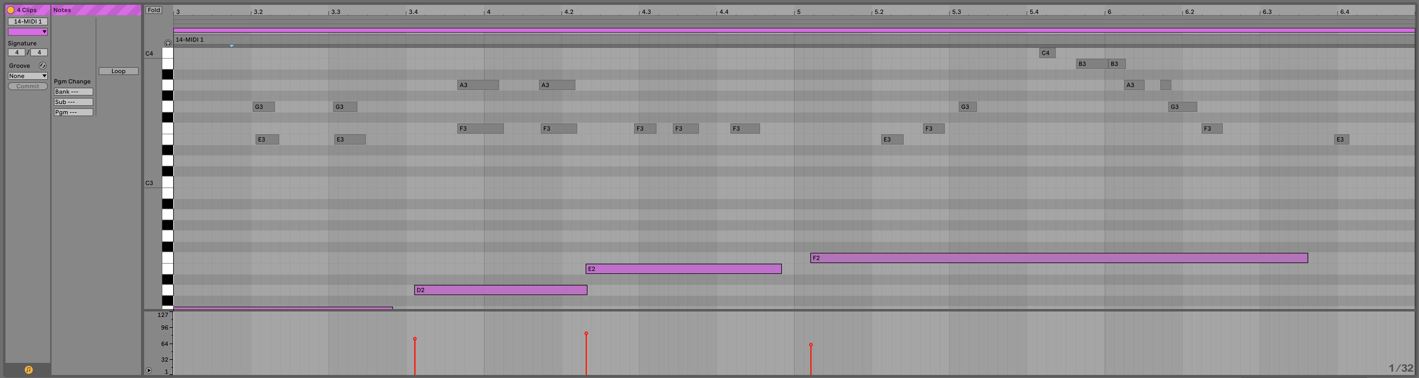 Multitrack MIDI Editing