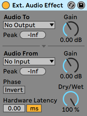 External Audio Effect