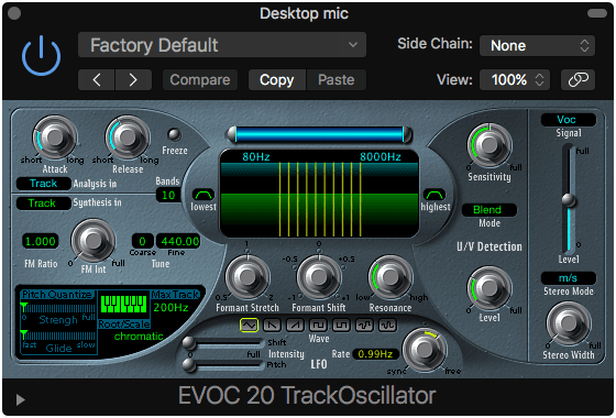 EVOC 20 TrackOscillator