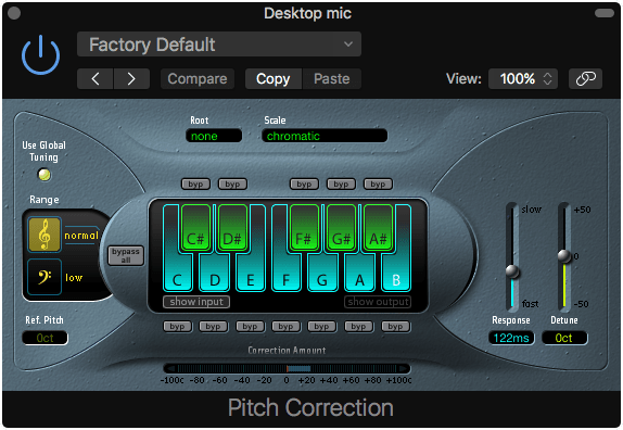 Pitch Correction