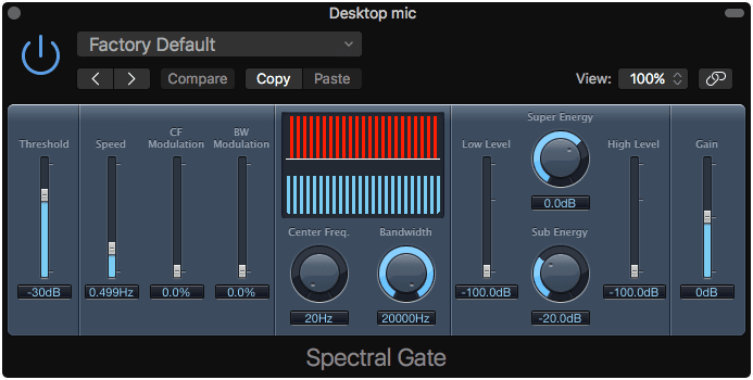 Spectral Gate