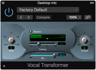 Vocal Transformer