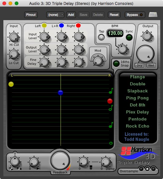 3d Triple Delay