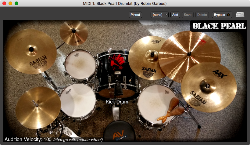Black Pearl Drumkit
