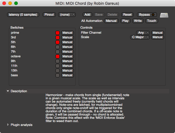 MIDI Chord