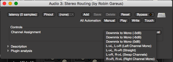 Stereo Routing