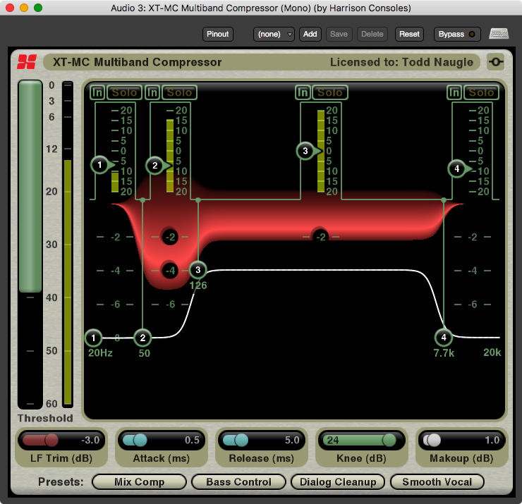 XT-MC Multiband Compressor