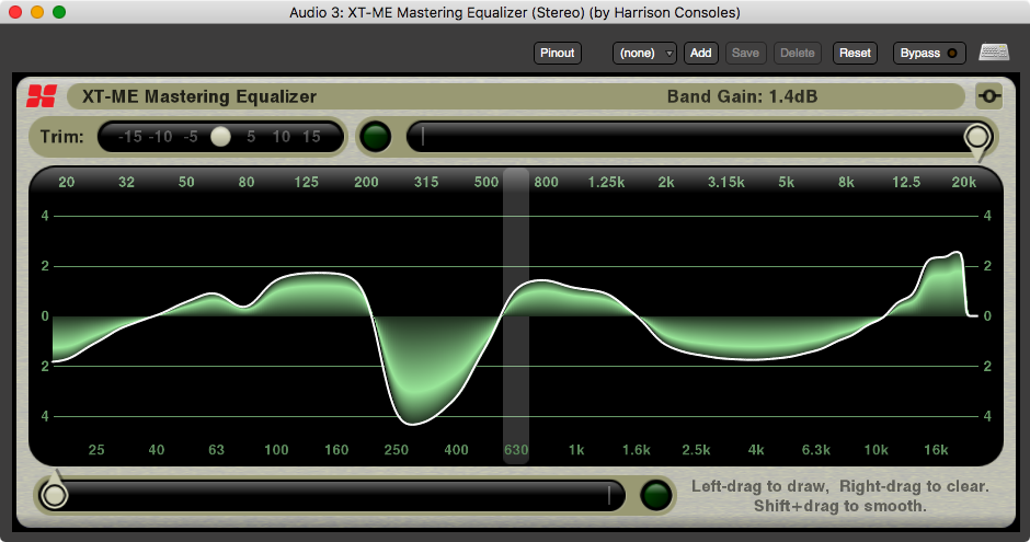 XT-ME Mastering Equalizer