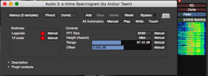 a-Inline Spectrogram