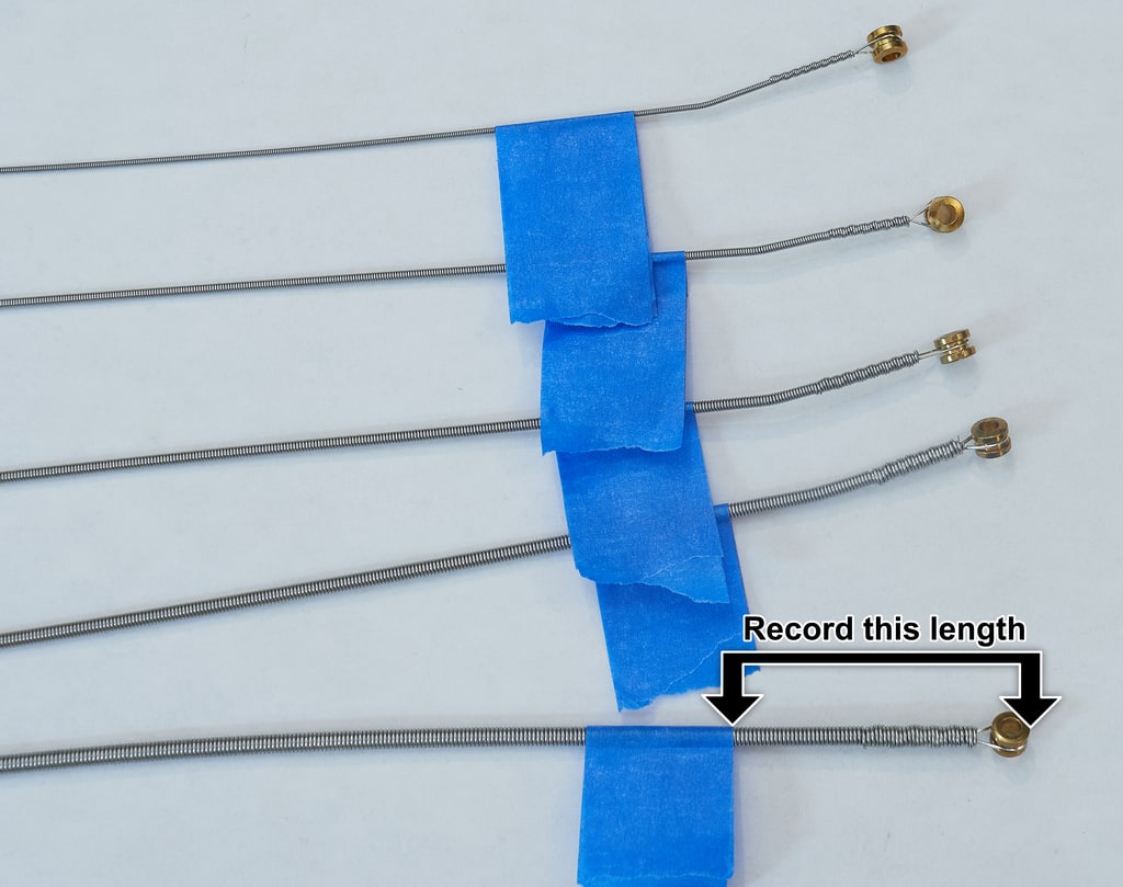 Record Mark to Ball end Length