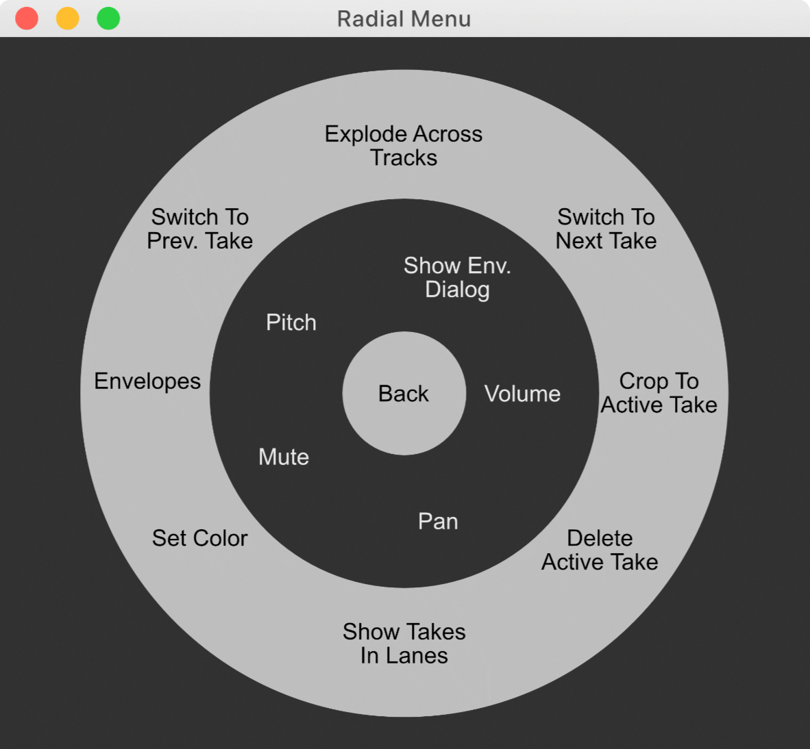 Radial Menu