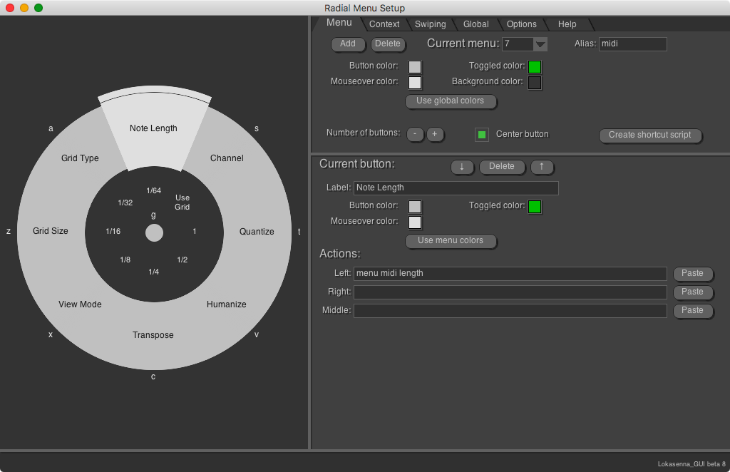 Кольцевое меню. Круговое меню. Radial menu. Радиальное меню. Меню c#.