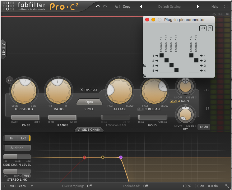 SideChain routing