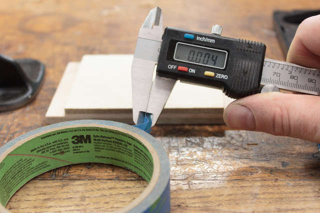Thickness of tape