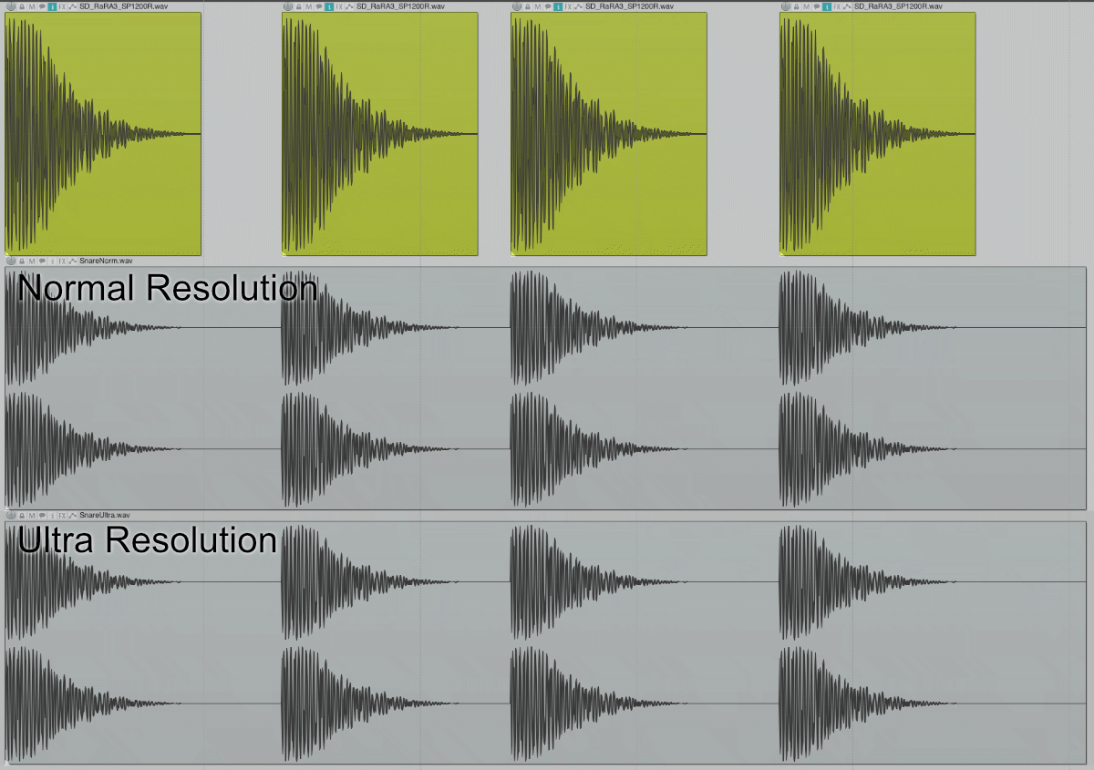 Snare drum results