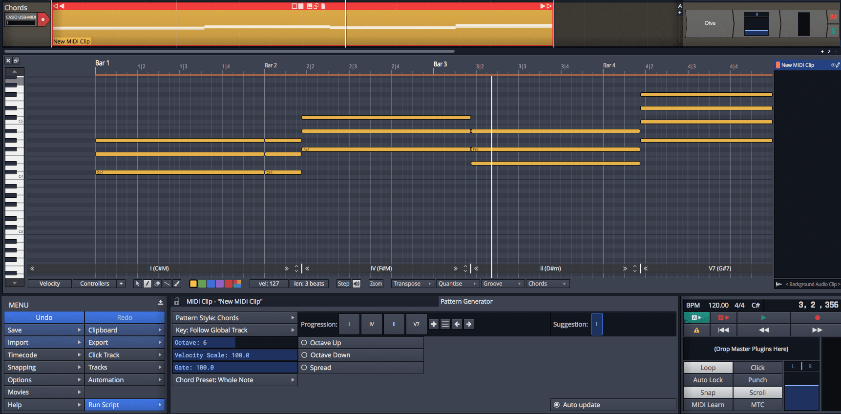 Chord patterns