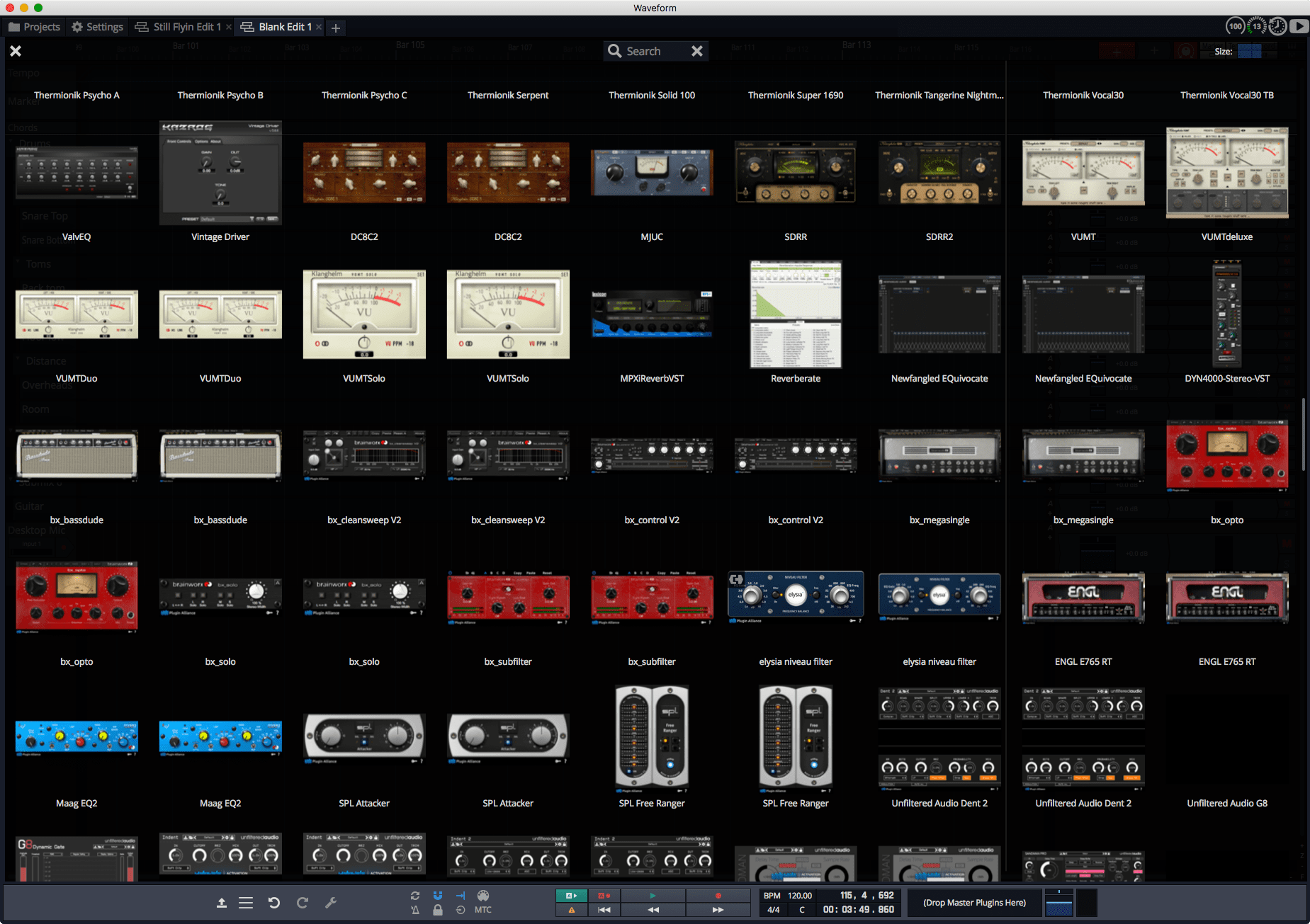 plugin selector