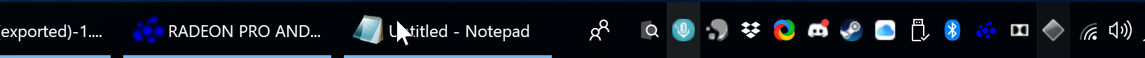 Taskbar is a terrible design.